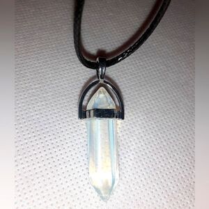 NATURAL energy crystal pendant necklace for male or female